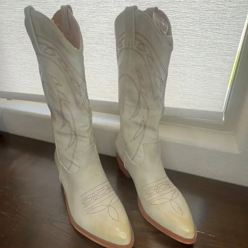 Women’s cowboy boots New 7.5 - Picture 5 of 7